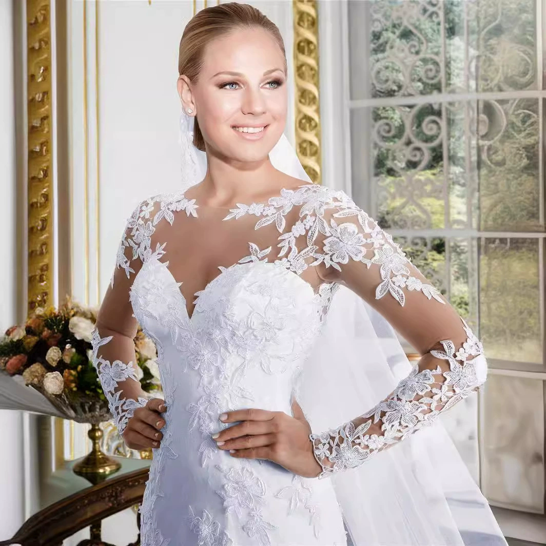 2025 Wedding Dress New Modern Elegant Banquet Fashion White Evening Dress Slim Sexy - Image 4