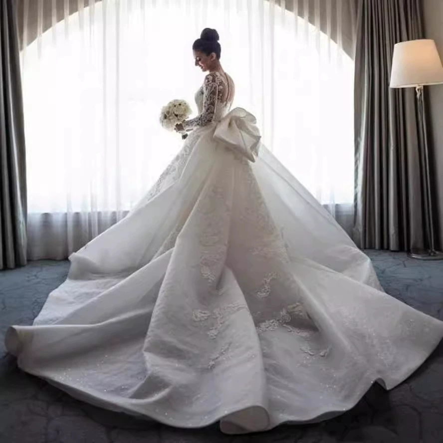 Train Wedding Dress 2025 New White Dress Detachable Sexy Simple Travel Shoot - Image 4