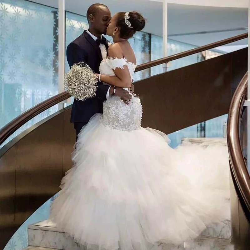 Long Sleeve Main Wedding Dress 2025 Summer New Bride Sexy Elegant Engagement Runway Bridal Gown - Image 5