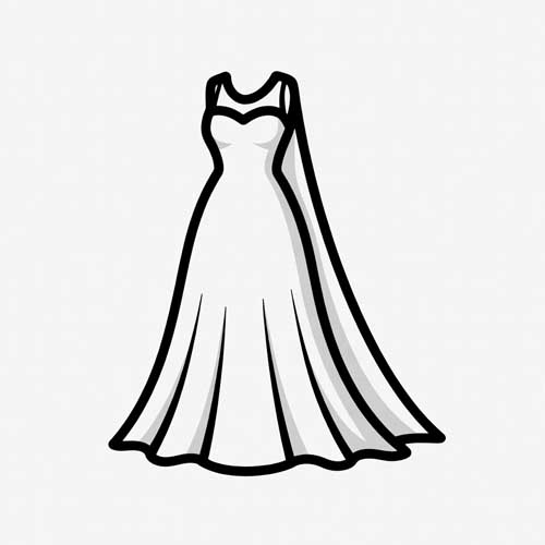 Short Train Wedding Dresses
