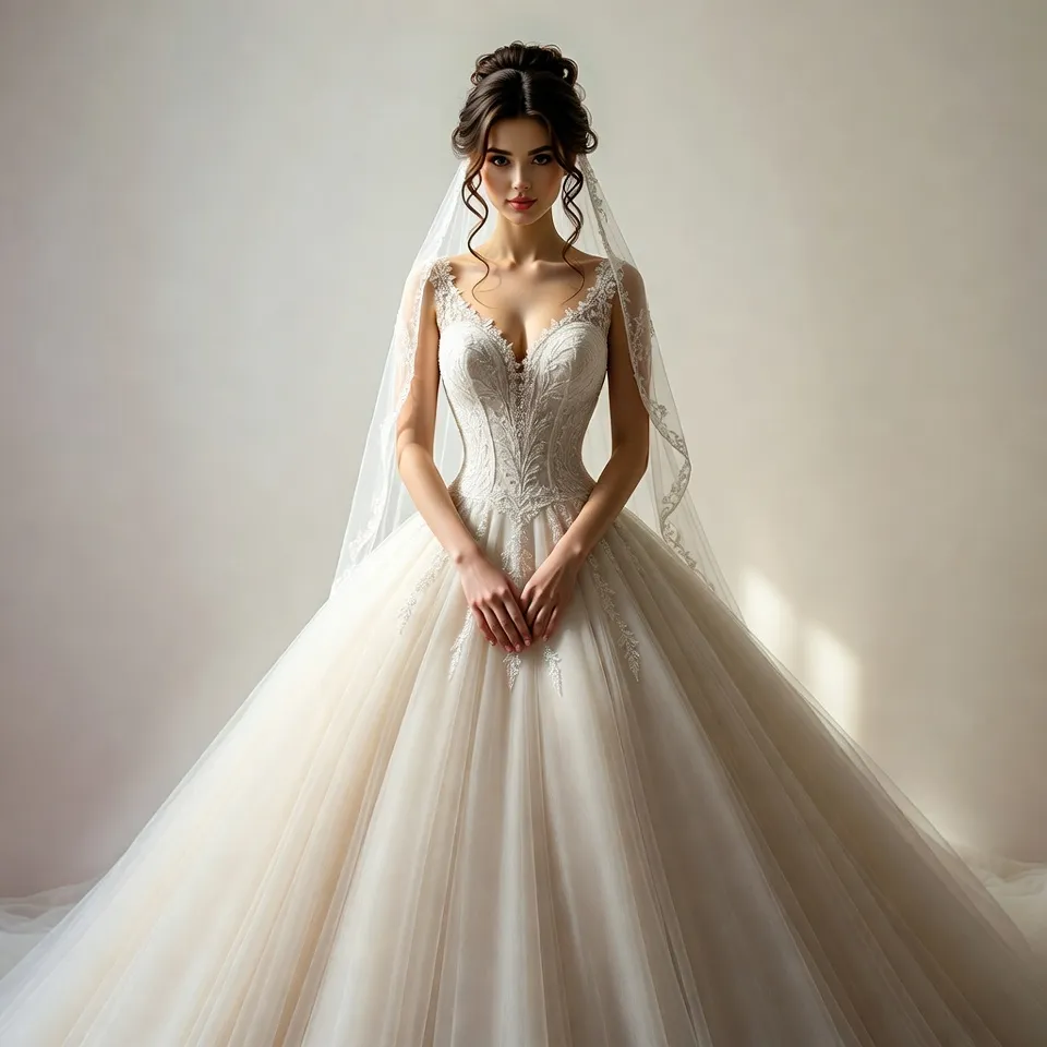 Hourglass Shape bride