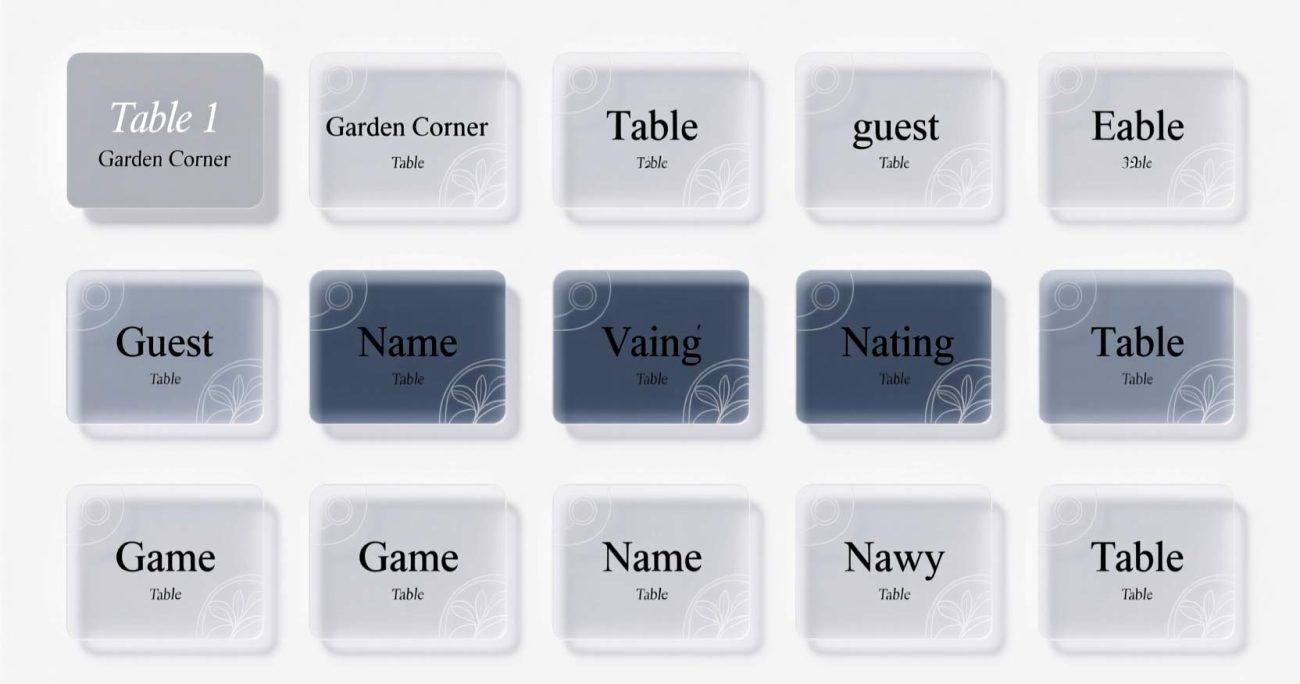 Wedding Guest Seating Generator