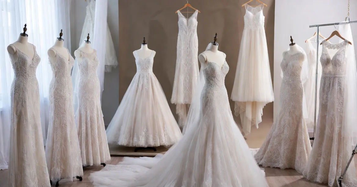 All style of wedding dresses feature