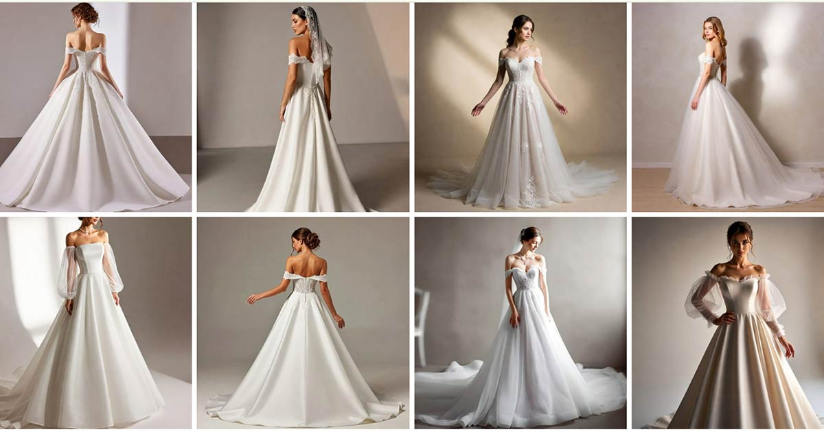 Best necklines for a line dress