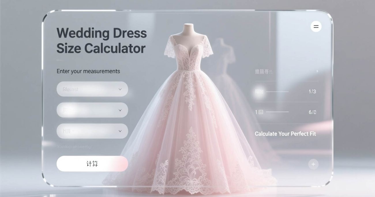 Wedding dress calculator